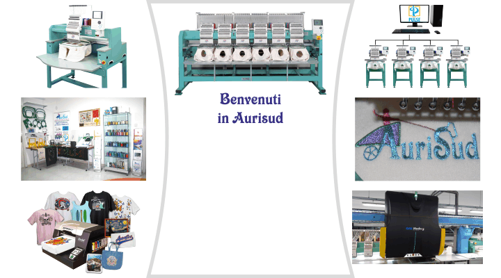 Aurisud Macchine da Ricamo e da Stampa